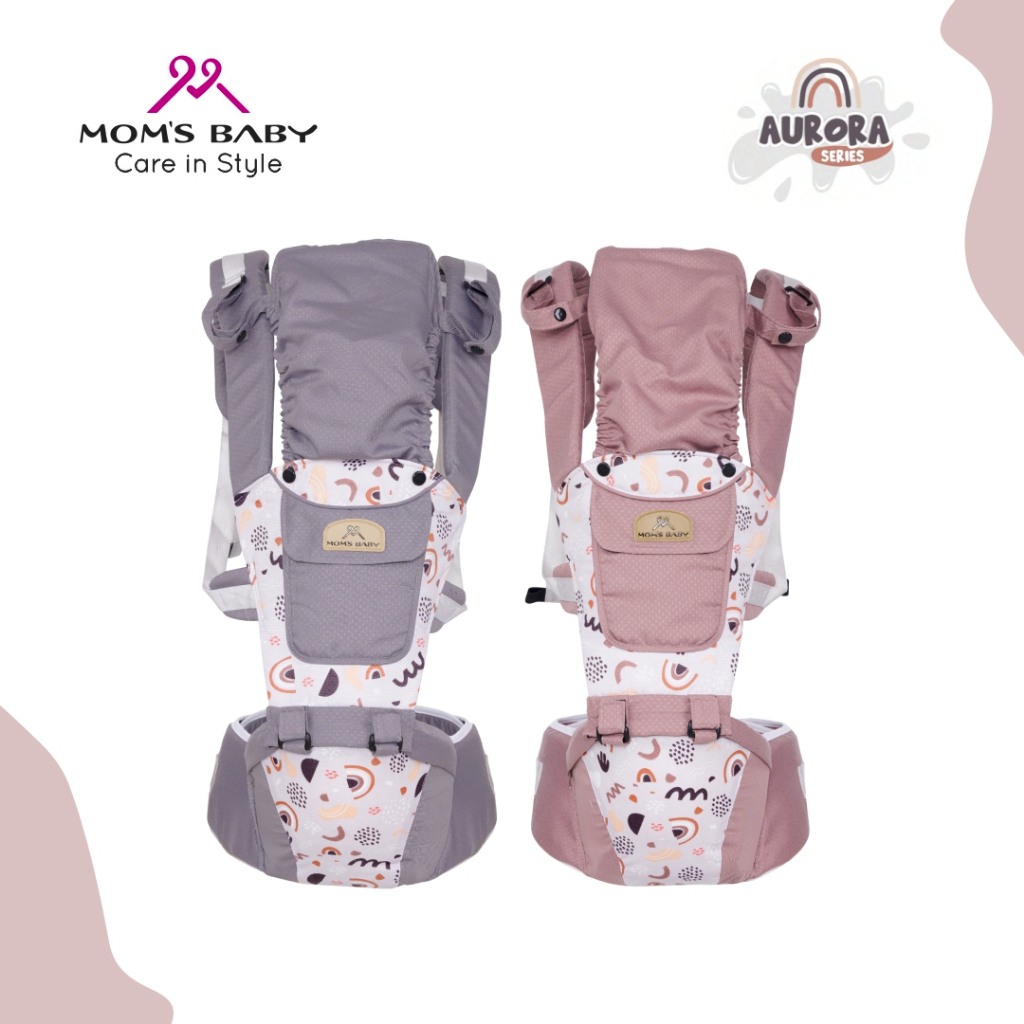 Moms Baby Gendongan Hipseat 7 in 1 Aurora Series - MBG2039 / MBG 2039