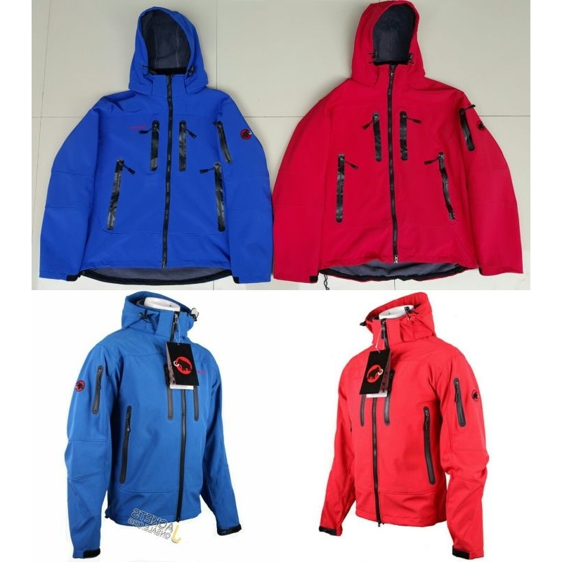 RARE KOLEKSI SEPASANG (BISA COWO/CEWE) JAKET MAMMUT ORIGINAL UNISEX MOUNTAINEERING EXTREME SOFTSHELL