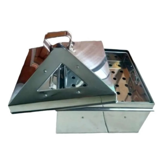 Klakat Stainless Kotak 1Susun 35 - Panci Kukus Kotak - Kukusan Dimsum Bakpau
