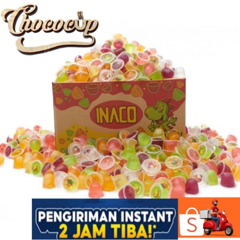 

INACO JELLY MIX FRUIT 10 pcs II PUSAT GROSIR SNACK DAN COKLAT KILOAN ORIGINAL II CEMILAN INDOFOOD II JABODETABEK - JAKARTA