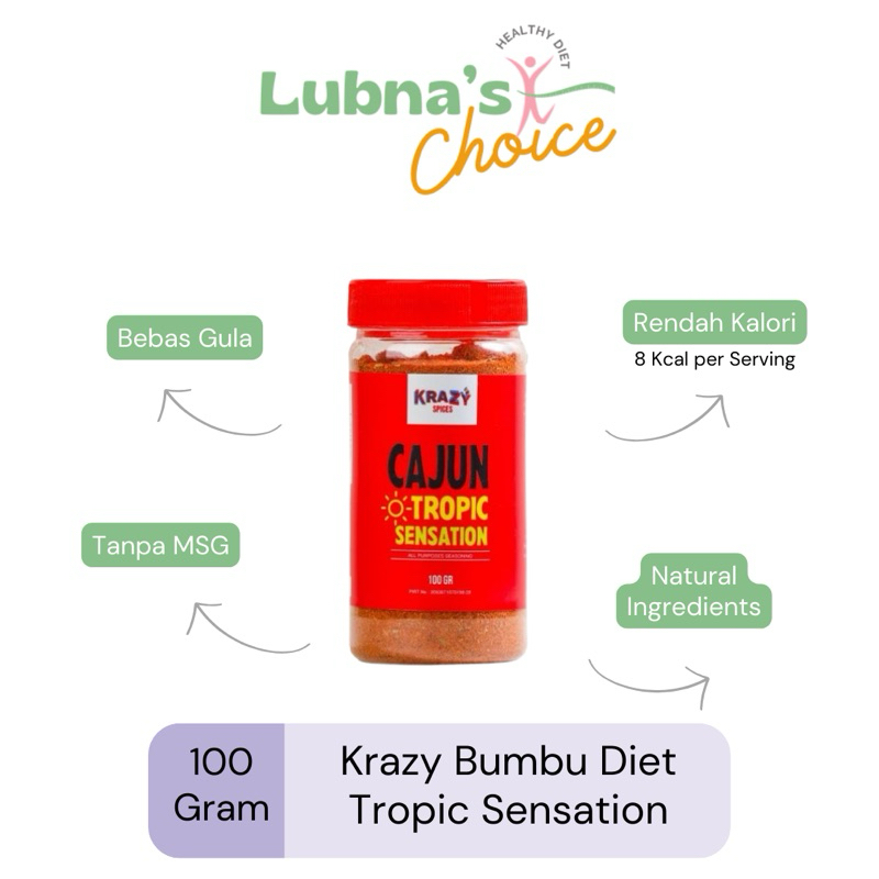 

Krazy Dry Rub - Bumbu Diet Varian Tropic Sensation