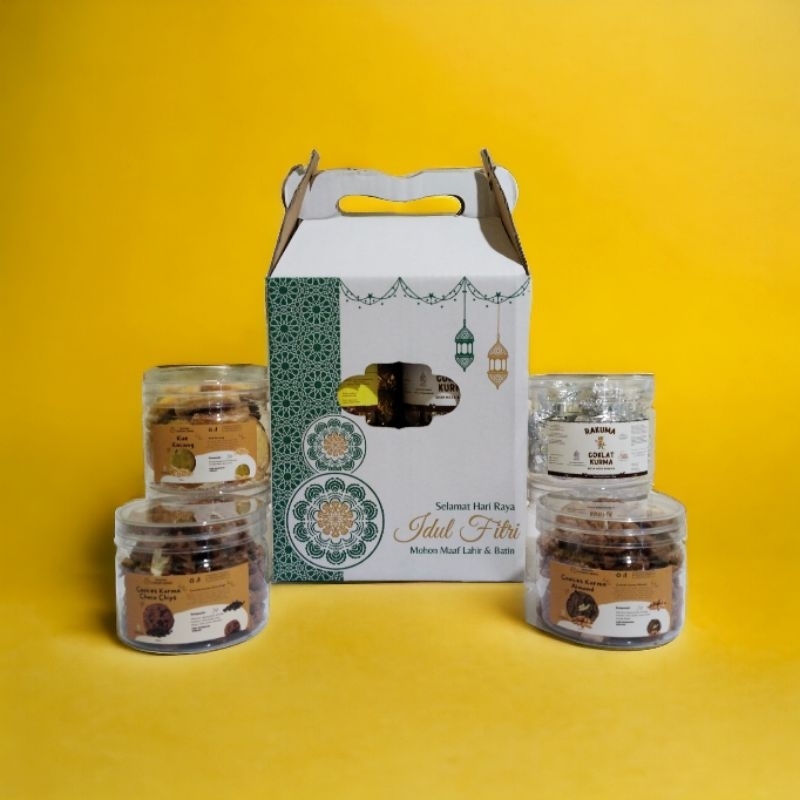 

Rakuma Spesial Paket Parcel Lebaran, Hampers Lebaran Idul Fitri Premium Murah & Enak, Toples 600 ml