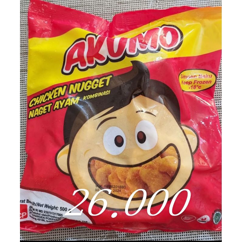 

akumo nugget 500g