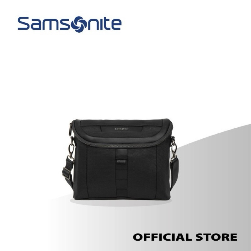Samsonite Vigon Pro Cross Bag TCP Original Tas Selempang Hitam