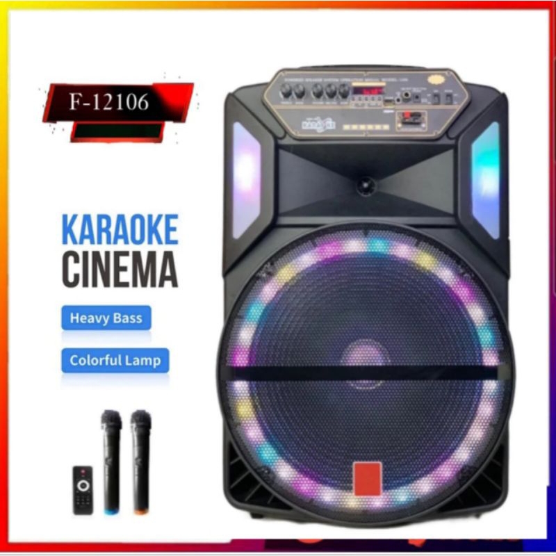 Speaker Bluetooth GMC 897Q 6,5 Inchi Original Bonus Mic Wireless Super Bass /Salon Aktif Bluetooth