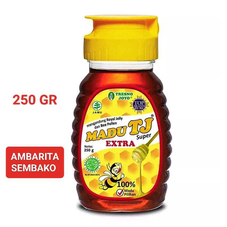 

MADU TJ SUPER EXTRA MADU PILIHAN BERKUALITAS 250GR