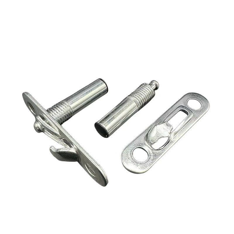 Nockdown Minifix Papan Penyambung Lemari 10set Baut Knock Down Furniture Minifix Baut Knock Down