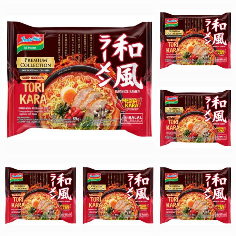 

Indomie Mi Instan Ramen Kuah Rasa Ayam Pedas / Japanese Ramen Soup Noodles Tori Kara 89 Gr