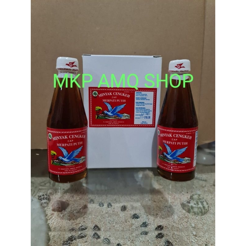 Minyak Cengkeh 100ml Cap Merpati Putih Asli Ambon