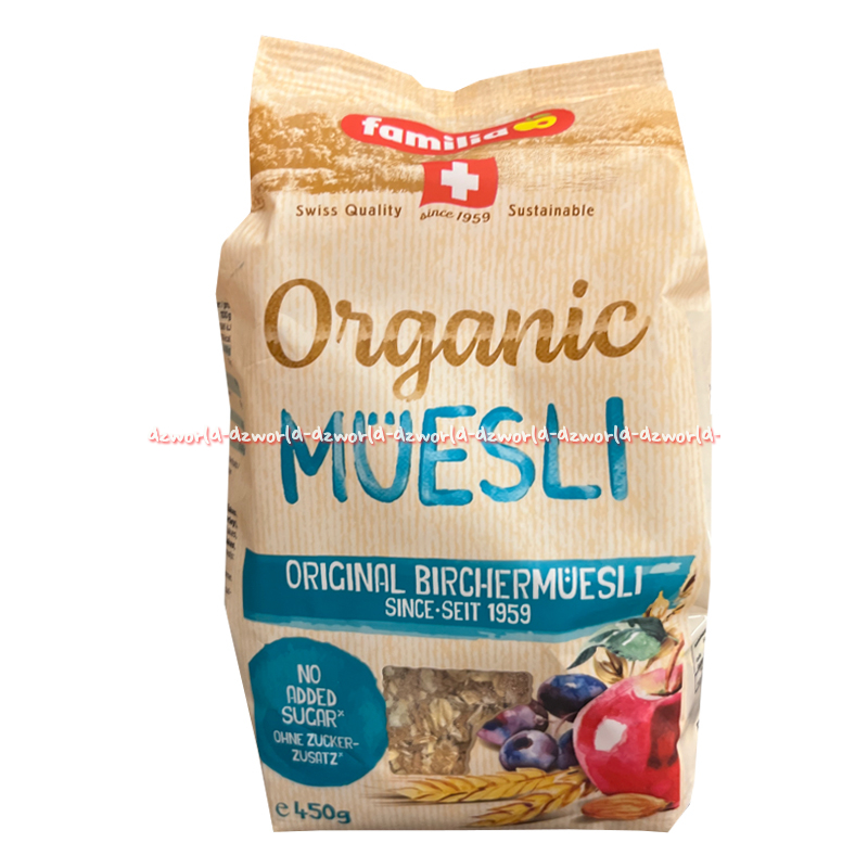 

Familia 450ml Organic Muesli Original Birchermuesli Organik Musli