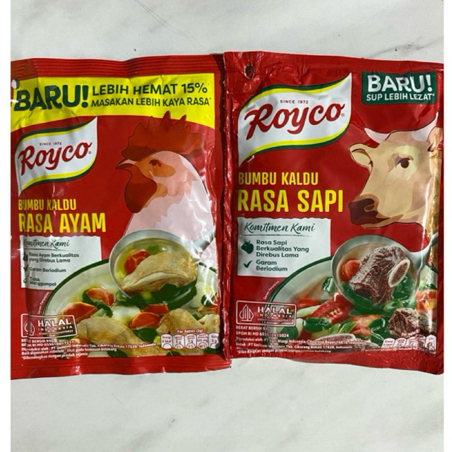 

Royco Bubuk Sapi Ayam 94 gram