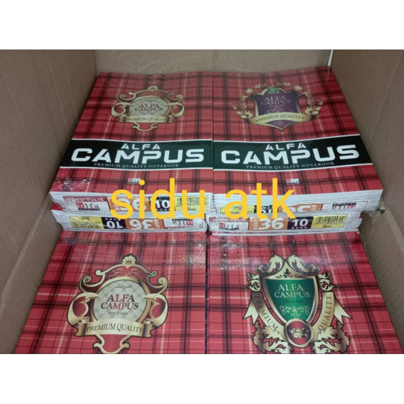 

Grosir!! (1 pack) Buku Tulis Besar Boxy 36 lembar