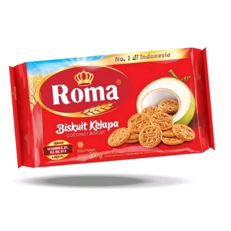 

[AYOBUY.ID] ROMA BISKUIT KELAPA 300g (1 PCS)