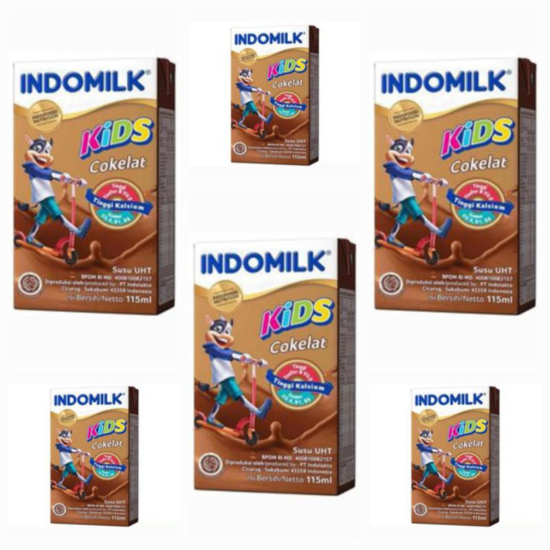 

Indomilk Susu UHT Anak Rasa Cokelat 115 Ml