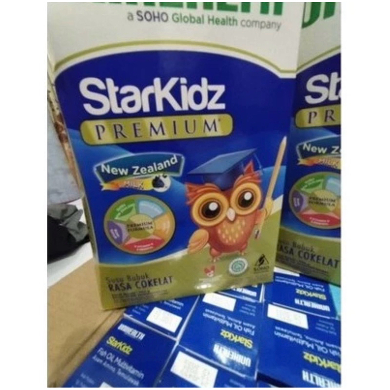 

Susu Starkidz Premium Cokelat Unihealth 750g