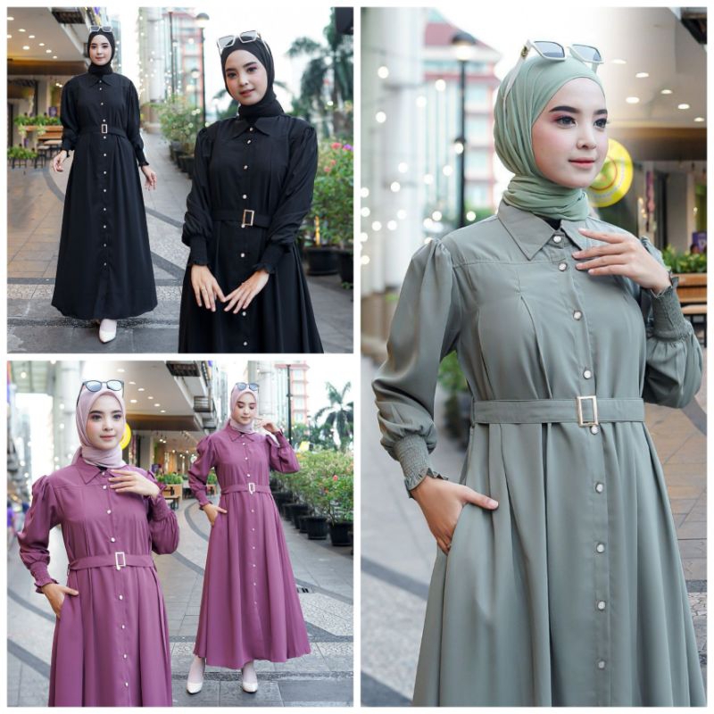 Dress Kondangan Mewah dan Elegan  / Dress Wanita Kondangan / Baju Gamis Wanita