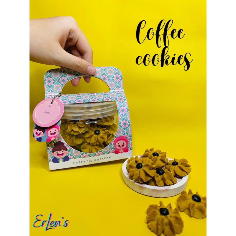 

Coffee cookies (400ml) kue kering lebaran snack jajan dessert kopi wangi enak cookies kriuk jajan