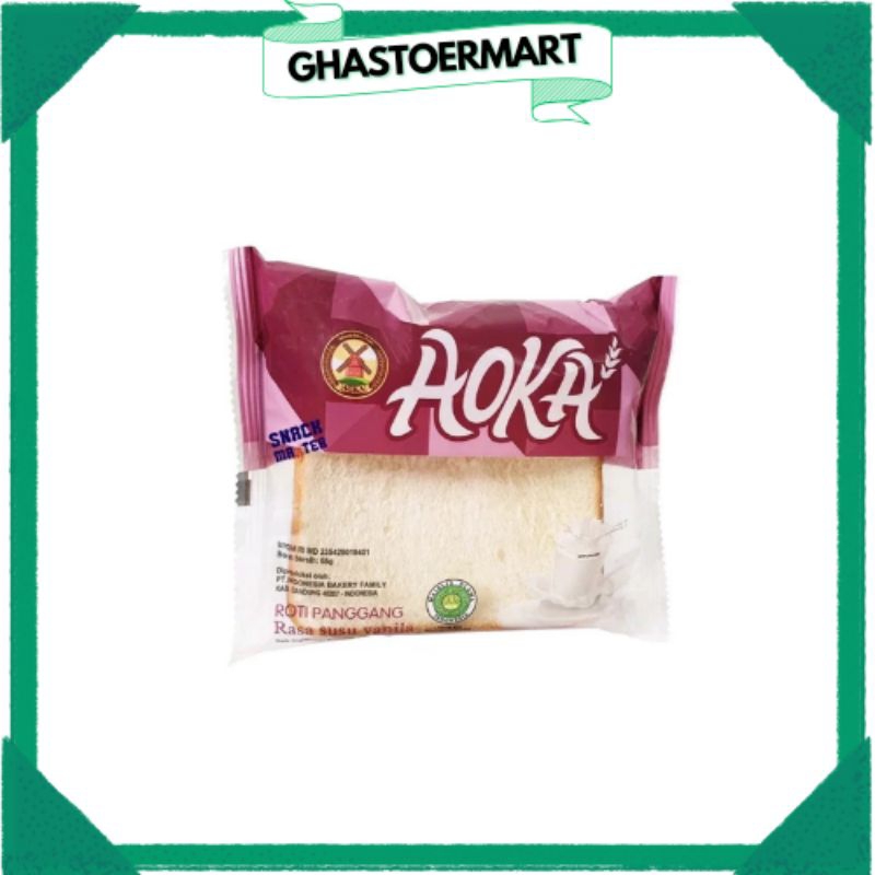 

GHASTOERMART | Roti Aoka Panggang Rasa Susu Vanila