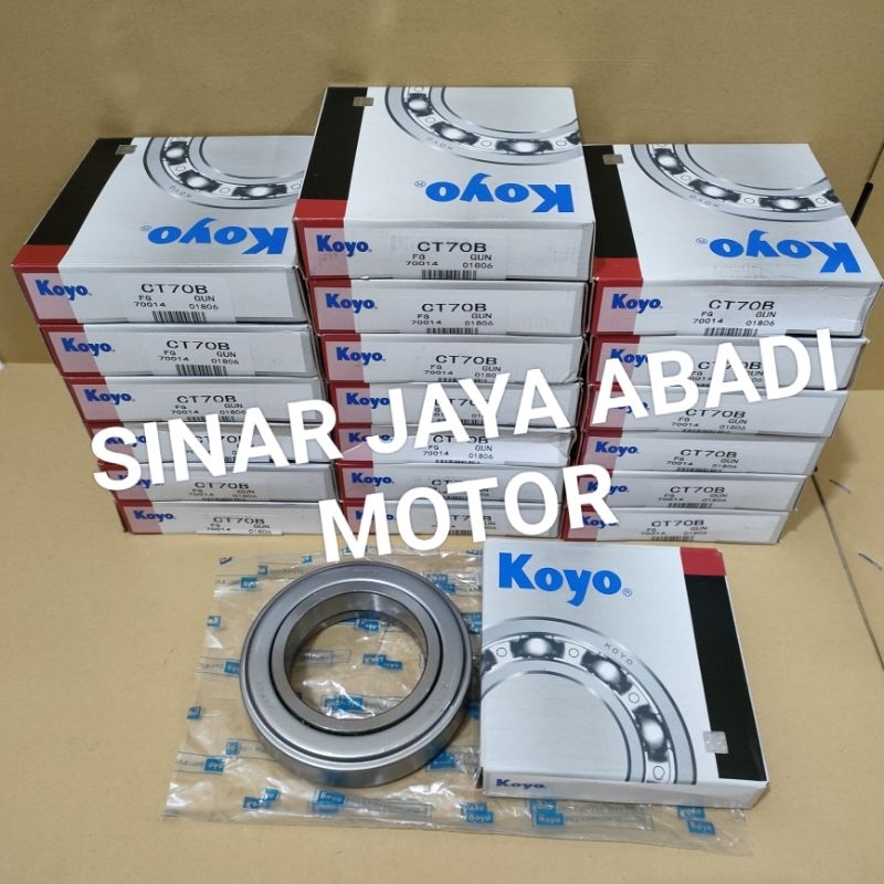RELEASE BEARING DRAGLAHER HINO 500 FM26OTI BEARING CT70B JO8E/C KOYO