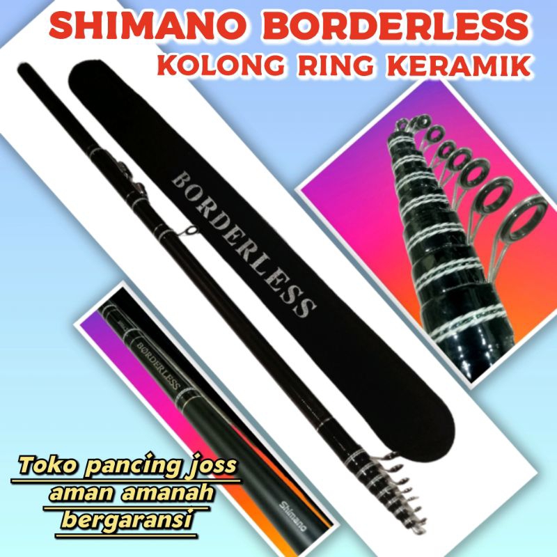 TEGEK KOLONG RING KERAMIK SHIMANO BORDERLESS