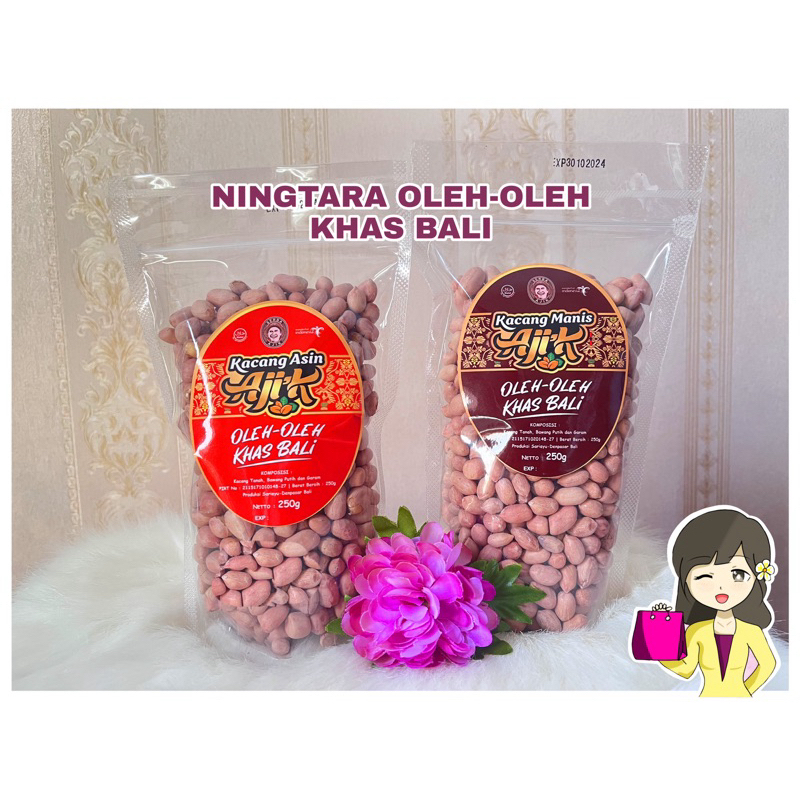 

KACANG MANIS A’JIK & KACANG ASIN A’JIK OLEH-OLEH KHAS BALI