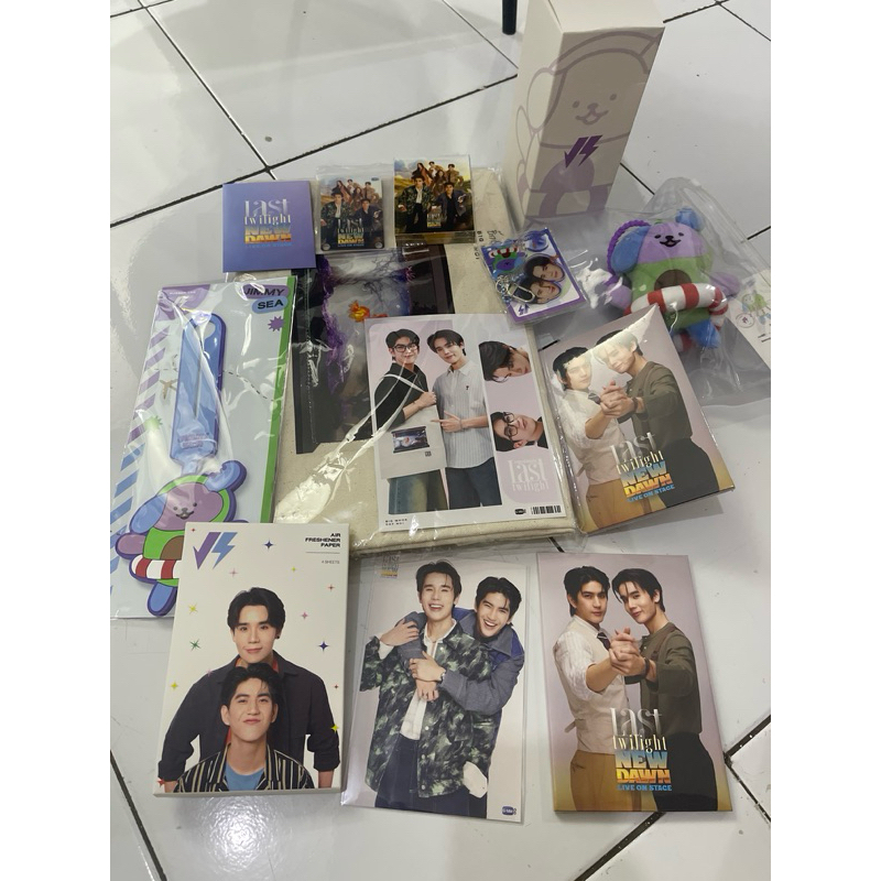 READY JIMMY SEA MERCHANDISE LAST TWILIGHT (POSTCARD SET TOTEBAG AIR FRESHENER COLLECTIBLE CARD SET)