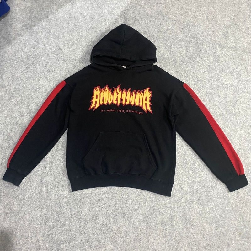 hoodie acover flame backprint
