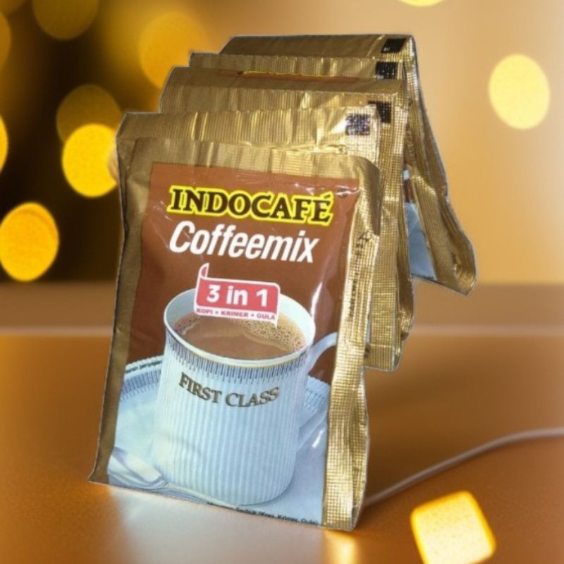 

kopi indocafe coffeemix satu renceng isi 10 sashet