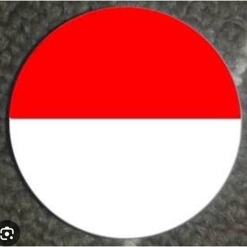 

Stiker merah Putih. Bulat 5cm. Rp 500/pcs . 1 pack isi 10pcsCocok ditempel di motor. anti robek. anti luntur.#merah putih#bendera#hut RI...