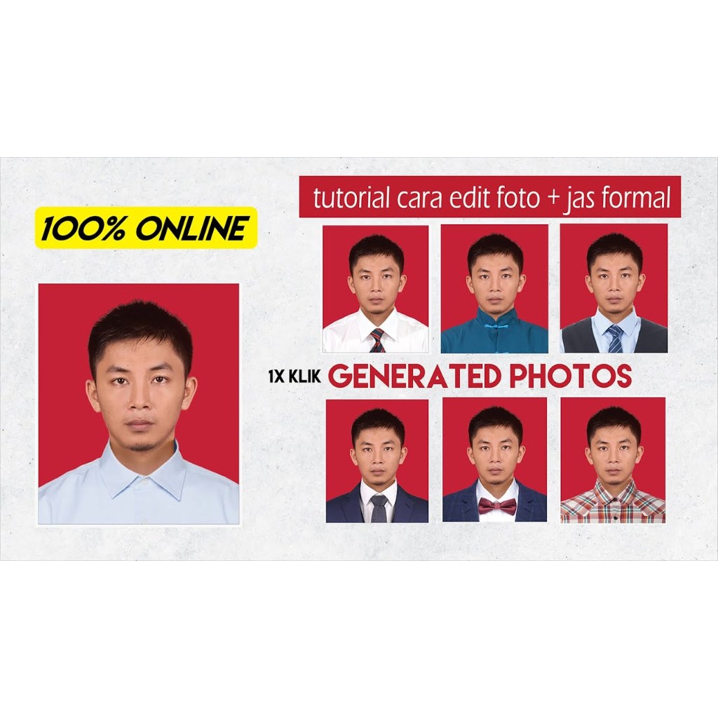 Edit Foto / Pas Foto / Album Foto / edit baju jas / edit background / edit wajah dan jerawat / edit 