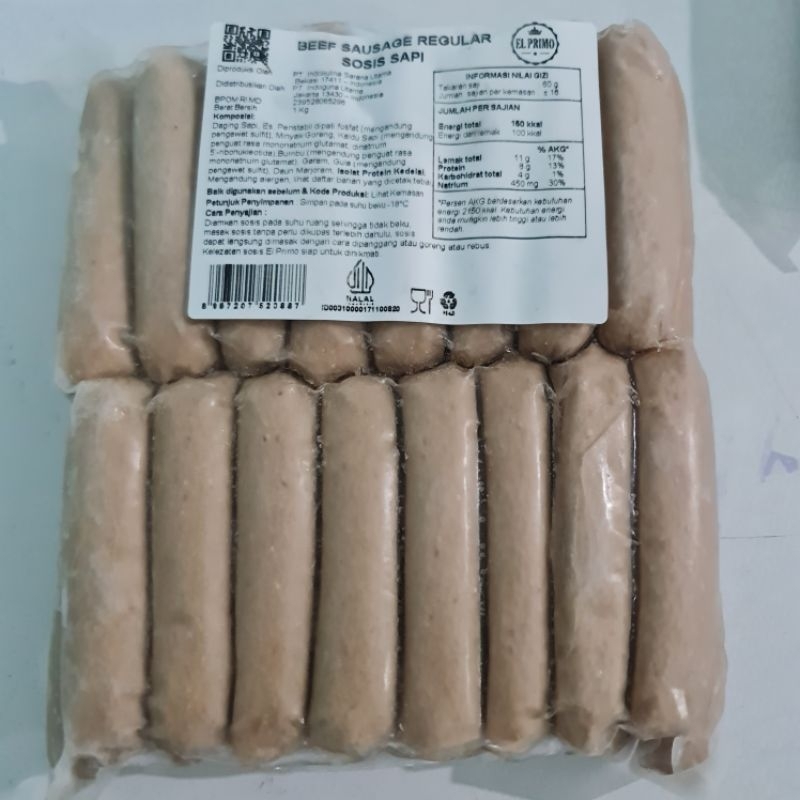 

Sosis Beef Reguler by Elprimo