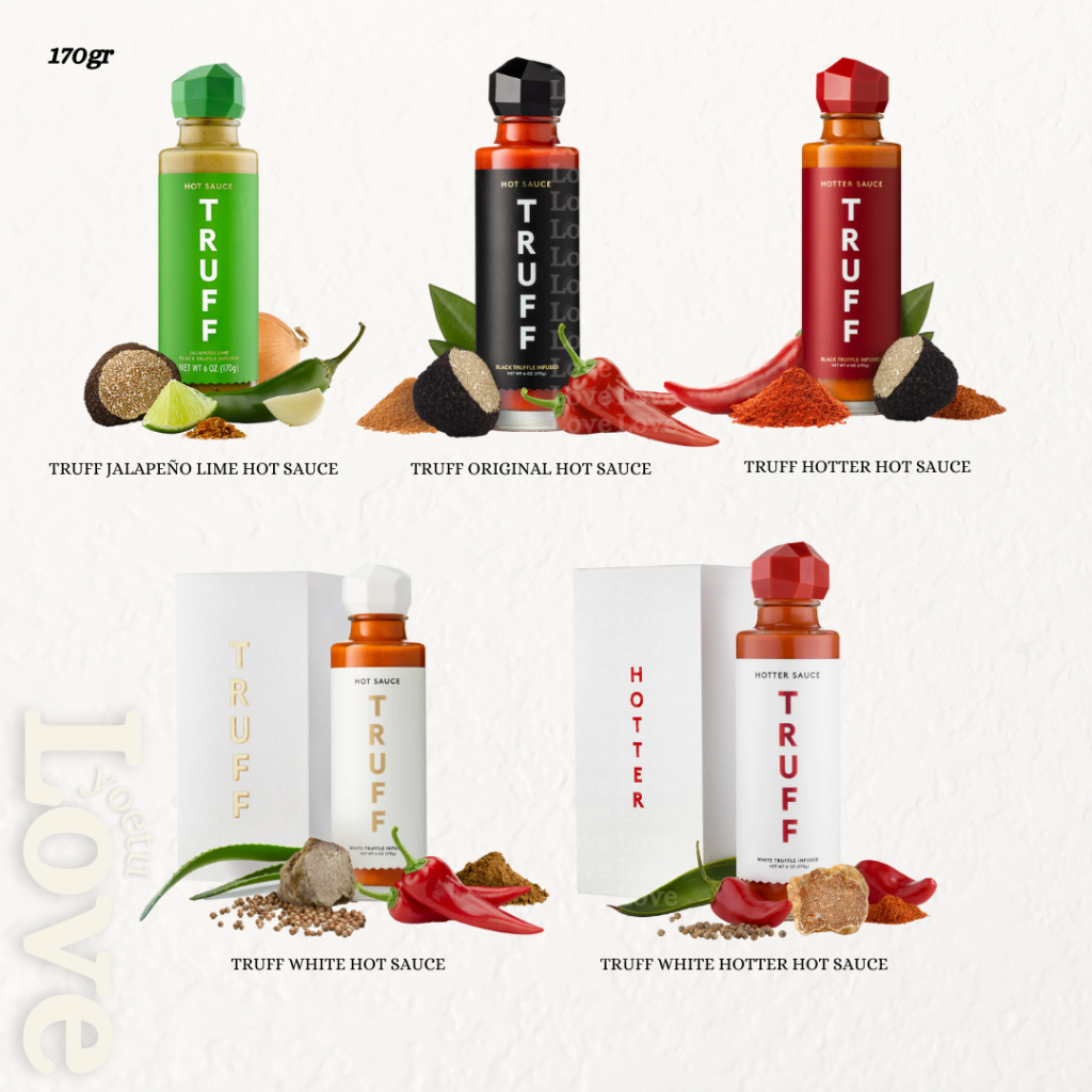 

TRUFF Hot Sauce with Truffle - Saus Sambal dengan Truffle