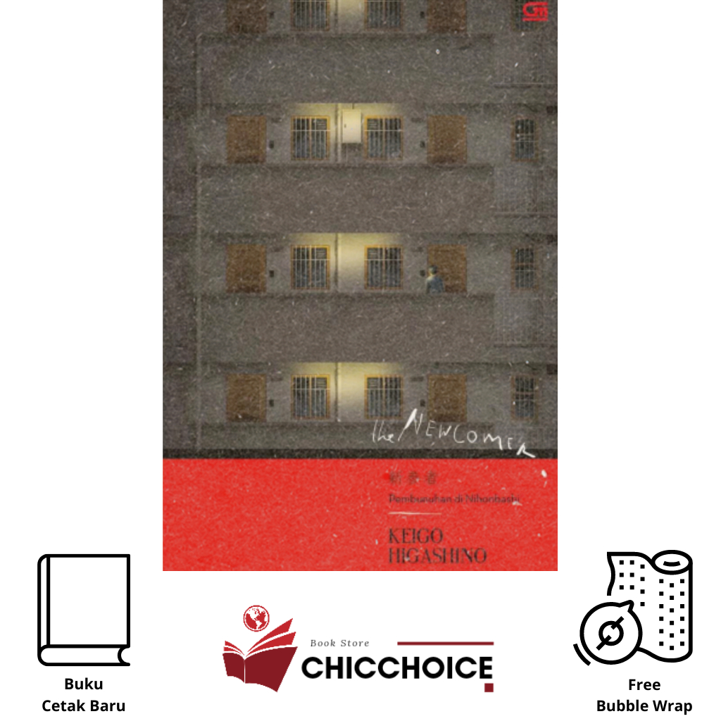 Buku Novel Pembunuhan di Nihonbashi (The Newcomer) - Keigo Higashino - ( Buku, Novel,Buku bacaan, Ke