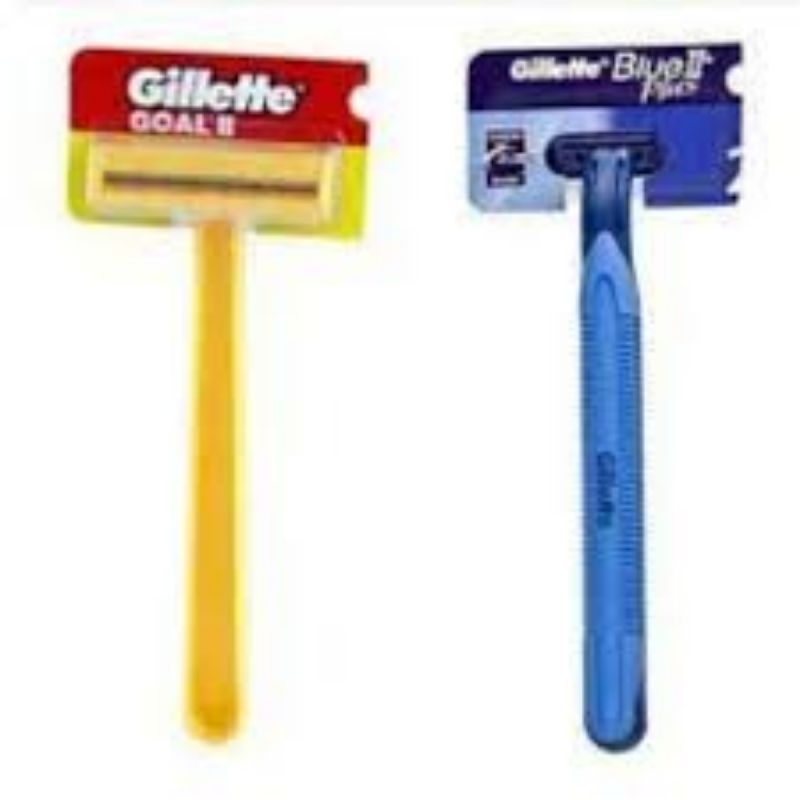 Pisau Cukur Gillette Goal 2 Kuning / Biru per pcs OSN