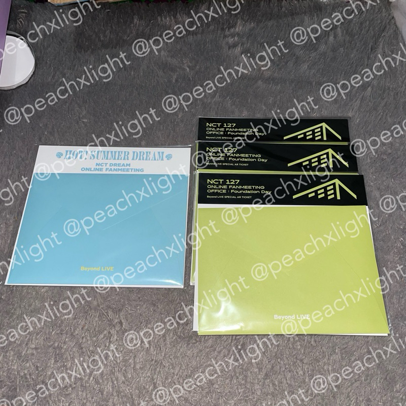 AR TICKET NCT DREAM MARK FANMEETING HOT SUMMER MARK NCT127 JOHNNY TAEYONG MARK FANMEETING FOUNDATION