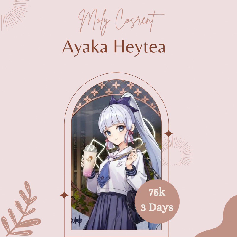 SEWA/RENTAL COSPLAY KOSTUM AYAKA HEYTEA