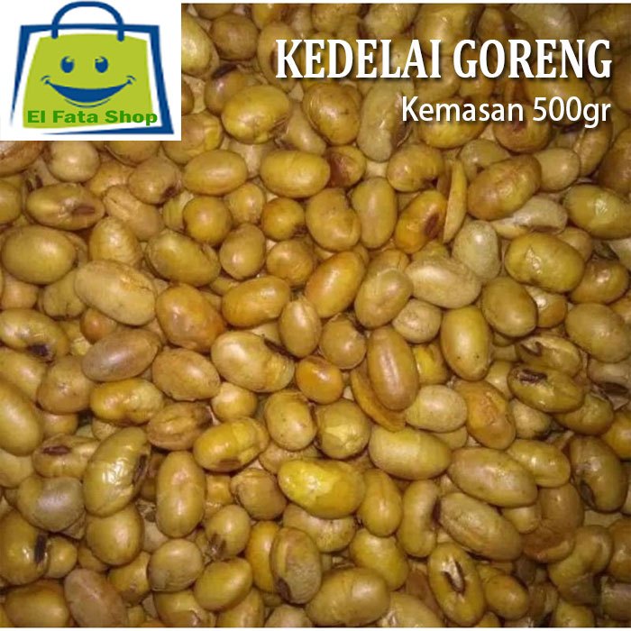 

Kacang Kedelai Goreng Original Gurih Kemasan 500gr
