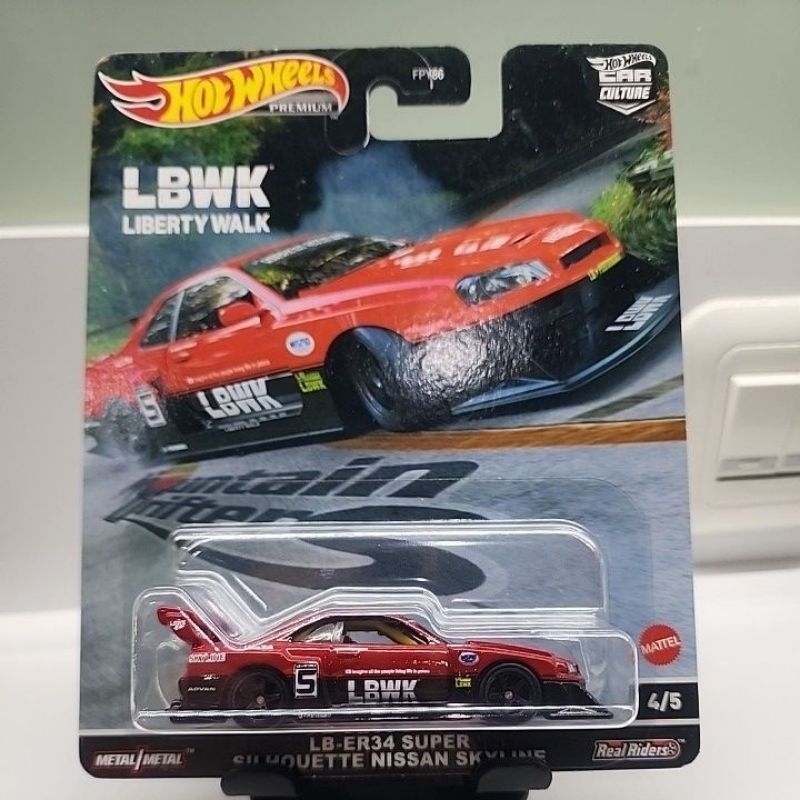 Hotwheels LB-R34 Super Silhouette Nissan Skyline Premium