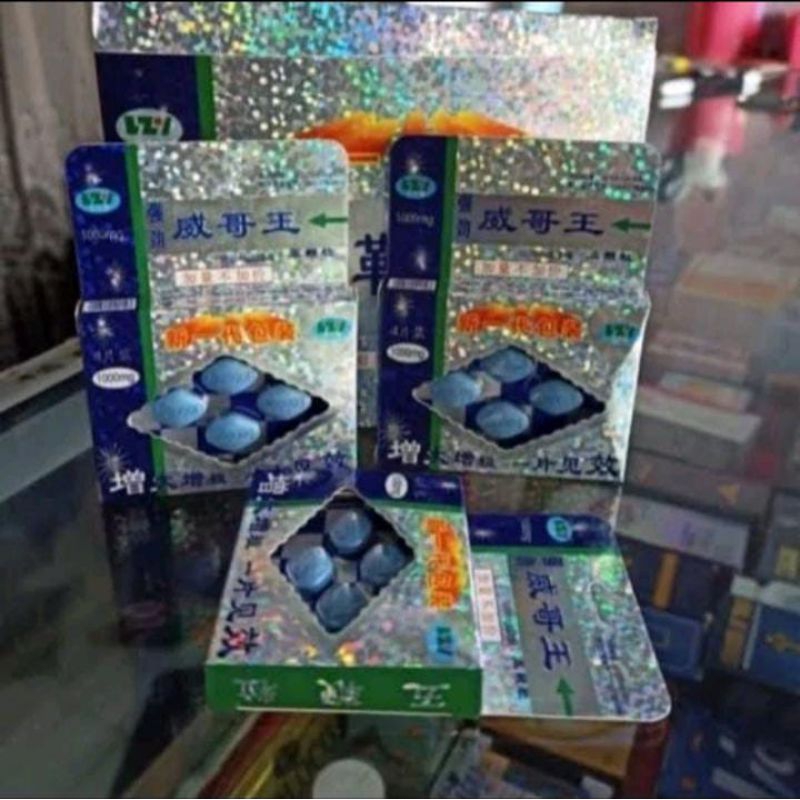 Pil Biru China Pil Biru Gold USA Asli 100% Original Obat Pria Tahan Lama