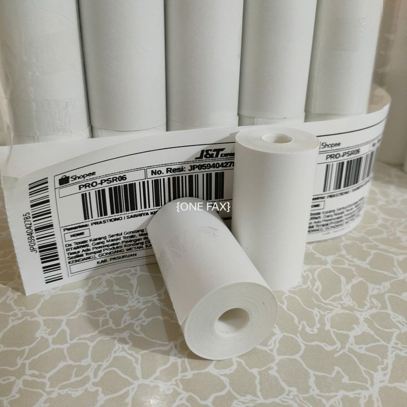 

Kertas thermal stiker label barcode 58mm x 30mm