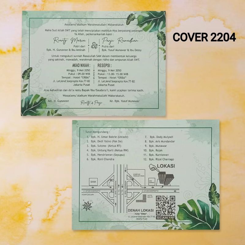 ERBA 2204 COVER (ECER/GROSIR)