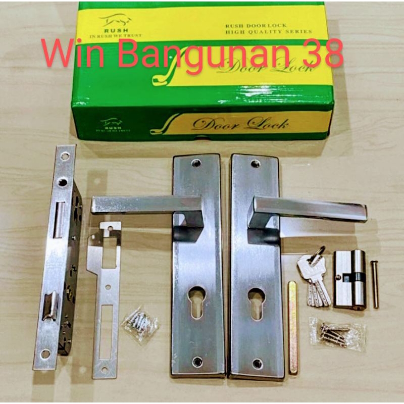 Handle Pintu Besar/Kunci Minimalis/Kunci Pintu Rumah/Gagang Kunci Pintu Set