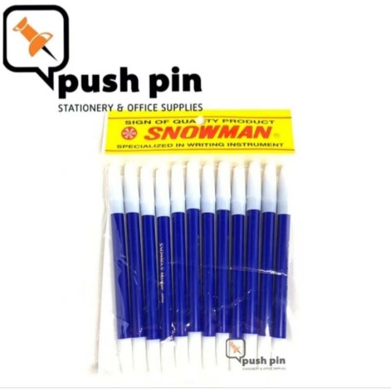 

Snowman Spidol Kecil Set isi 12 Biru