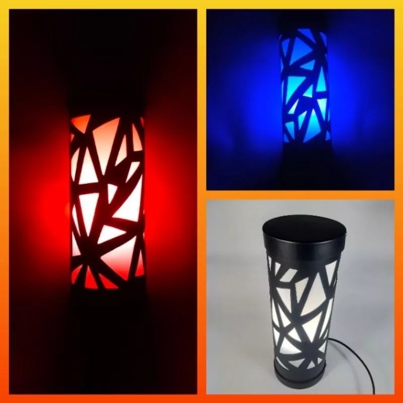 Lampu Hias Tidur Tempel Dinding Teras Led Unik Dekorasi Kamar Tidur Pelaminan Cafe Kerajinan Tangan 