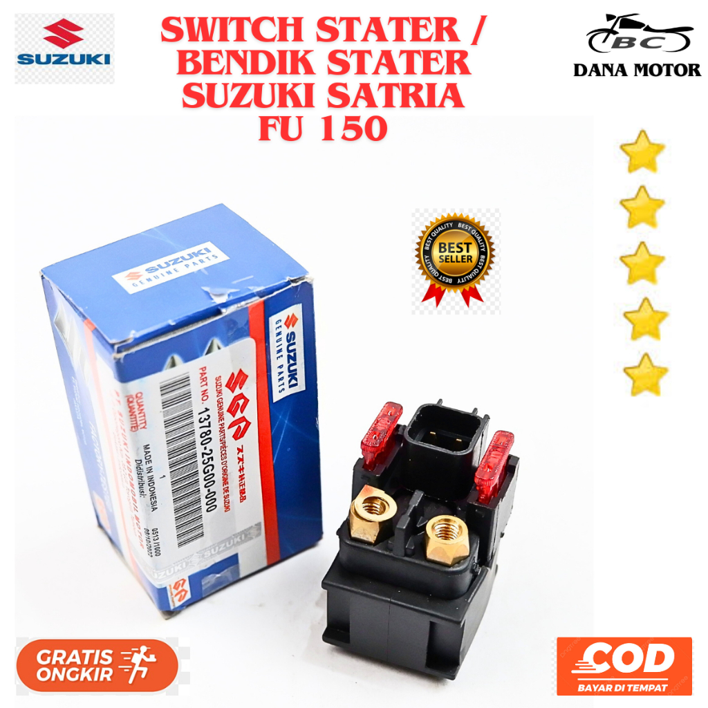 Bendik Satria Fu Ori / Bendik Stater , Switch Stater Suzuki Satria Fu 150 Original Premium