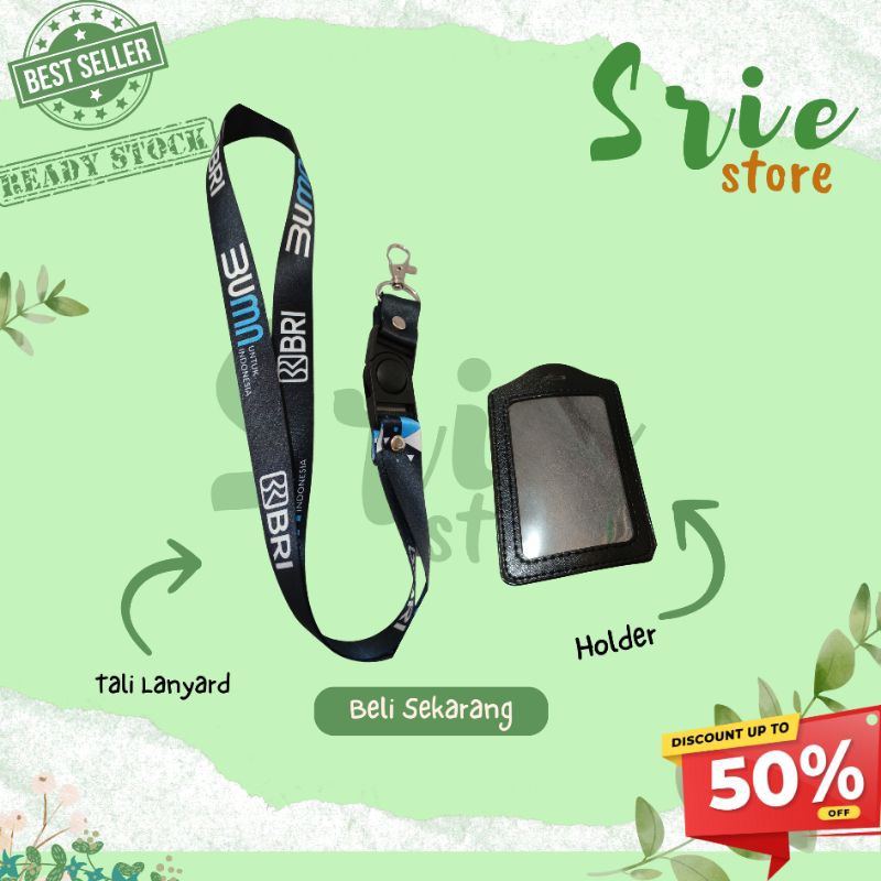 

TALI LANYARD BRI HITAM NEW | TALI ID CARD BRI BUMN DIGITAL PRINT | TALI KALUNG BRI BUMN | GANTUNGAN BRI BUMN | GROSIR MURAH | STOK READY |