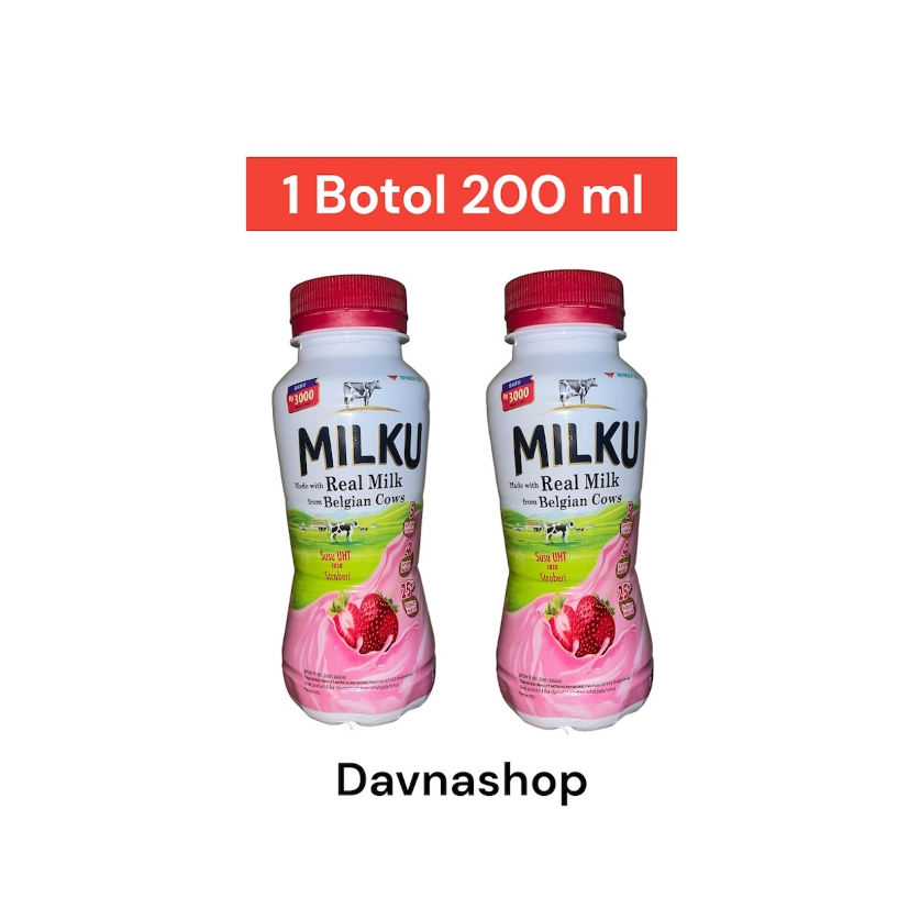 

Susu Milku Stroberi / Strawberry 200 ML