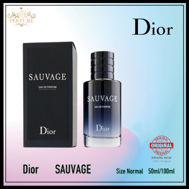 【100% Original】 DIOR SAUVAGE EAU DE PARFUM/EAU DE TOILETTE/Parfum 100ML/ELIXIR Dior Sauvage Parfum