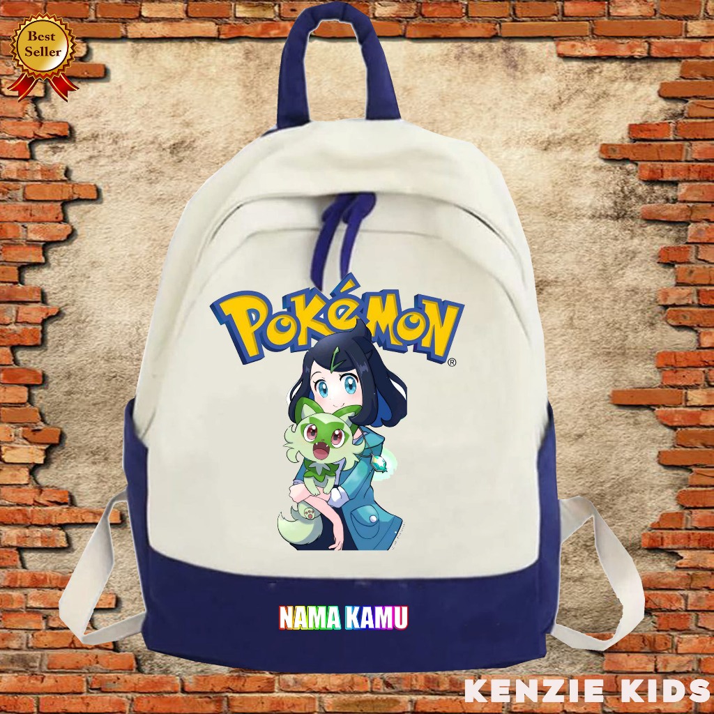 TAS BACKPACK ANAK SEKOLAH MOTIF POKEMON HORIZON