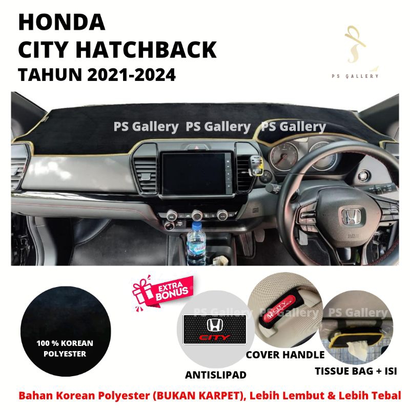 ALAS DASBOR MOBIL CITY HATCHBACK AKSESORIS COVER DASHBOARD PREMIUM